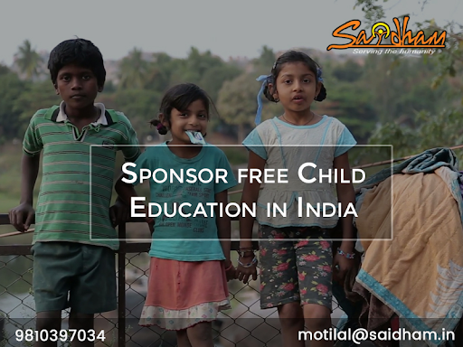   Sponsor free Child Education in India