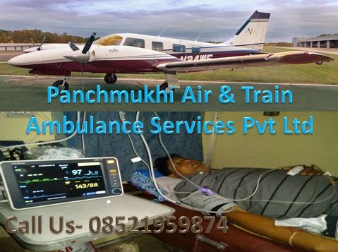 Lowest-Fare Charge Air Ambulance Service in Gorakhpur 
