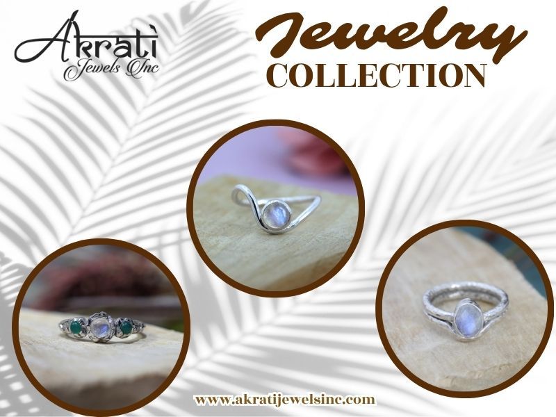 Buy Wholesale Real Sterling Silver Moonstone Jewelry at Akrati Jewels