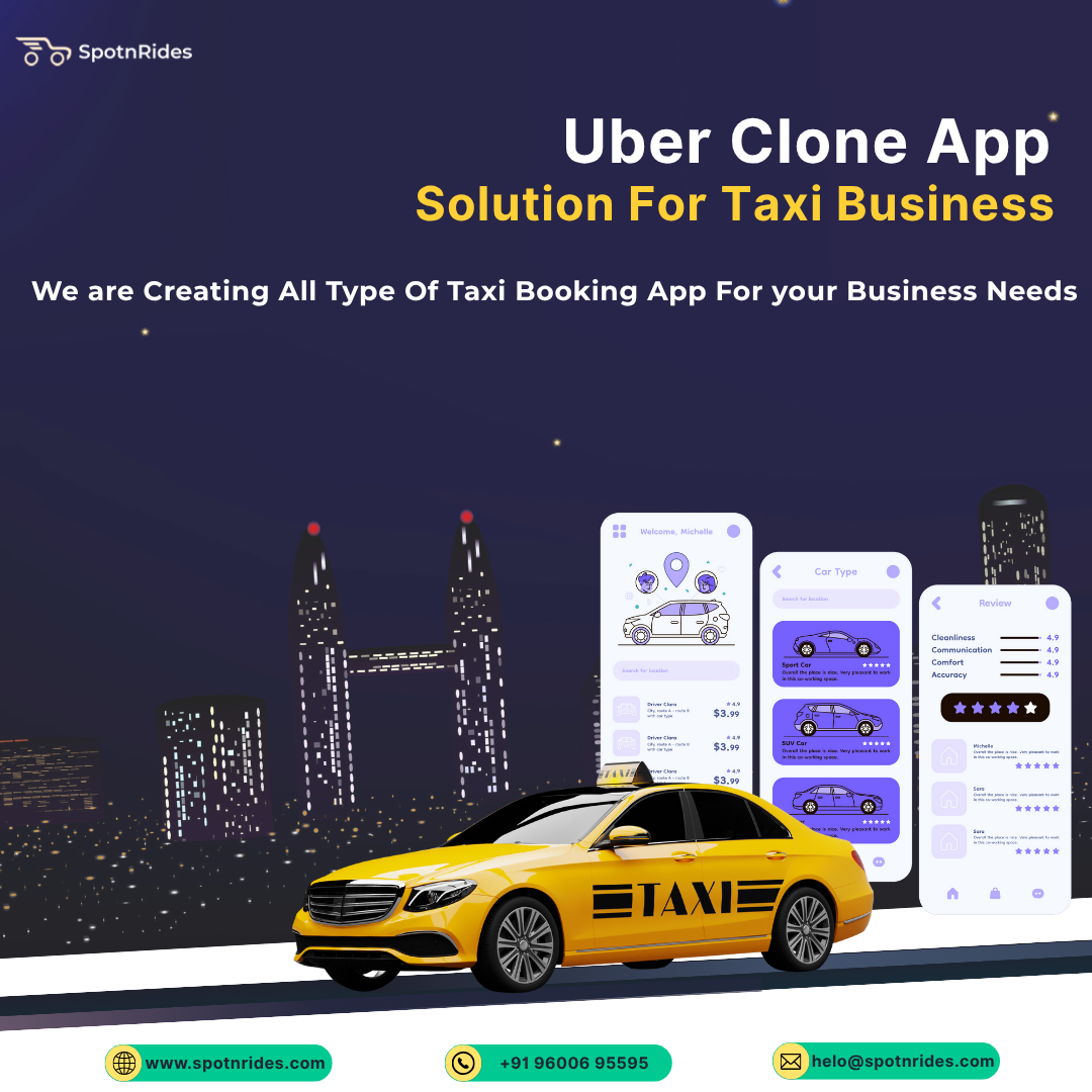 Taxi App Development In the USA - SpotnRides