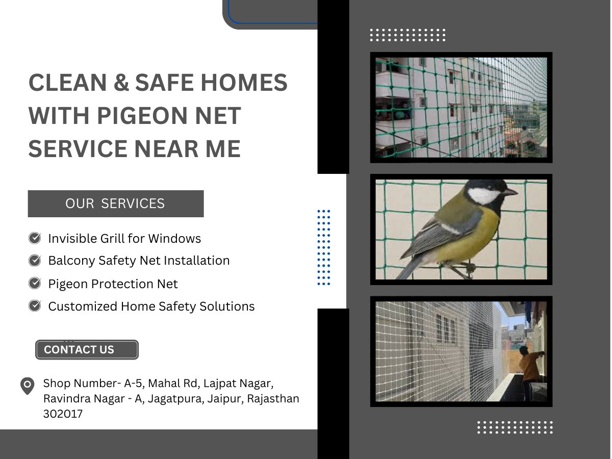 Durable Invisible Grill Net for Balcony Safety in Jaipur