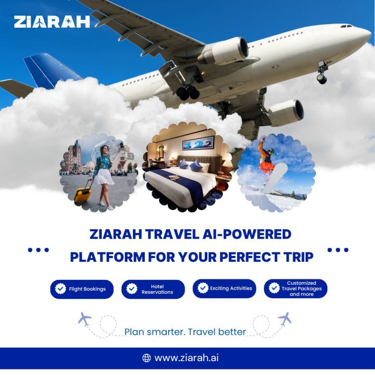 Experience Smart Journeys with the Leading AI-Powered Travel Planner in UAE | Ziarah.ai