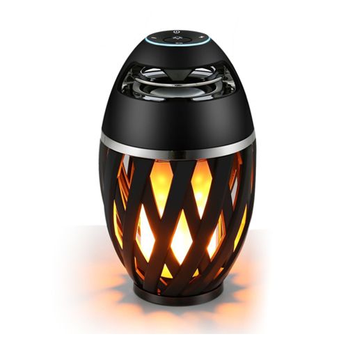 Flame bluetooth speaker with 5 flame modes | FM mode | TF card function From Offiworld
