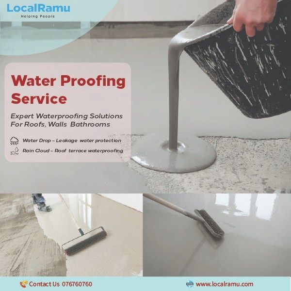 Waterproofing Service by LocalRamu will Shield Your Home from Leaks in Bangalore