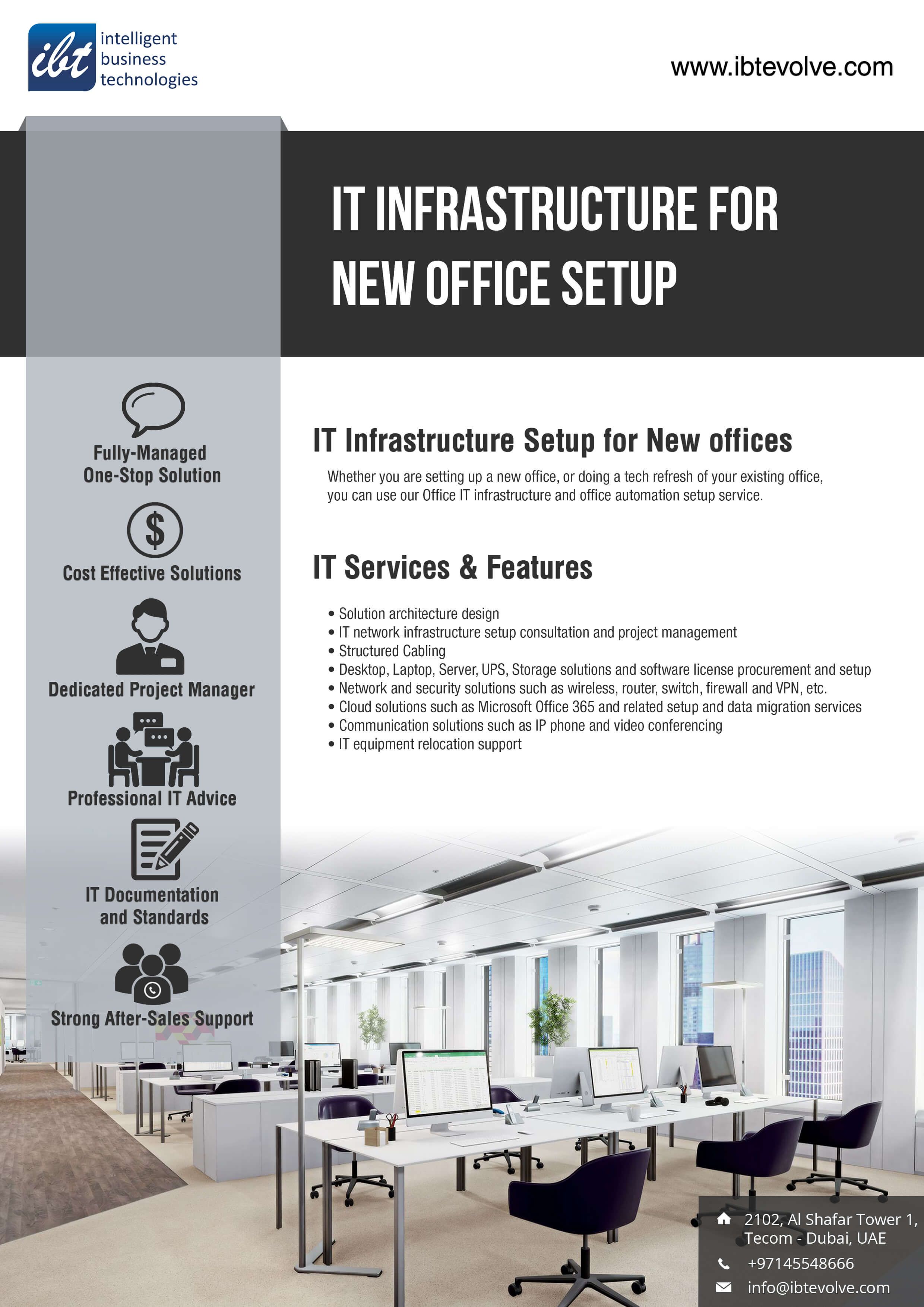 IT Infrastructure for New Business Setup