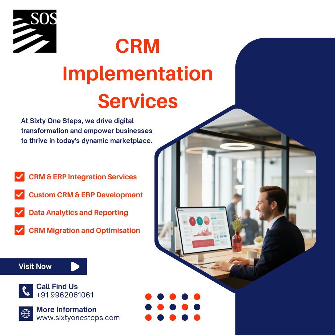 CRM Implementation Services – Sixty One Steps