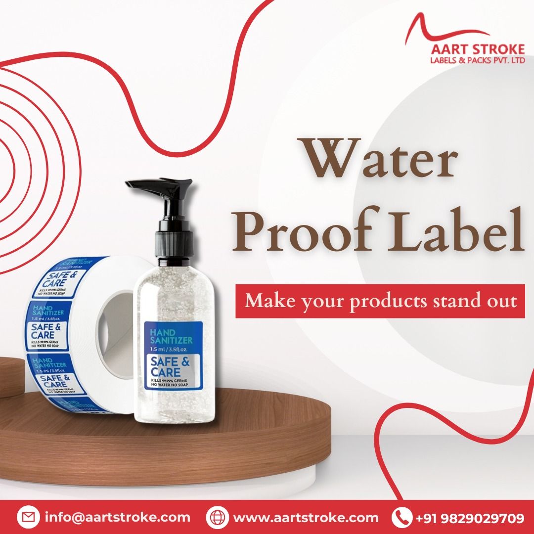 Waterproof label printing online - Aartstroke