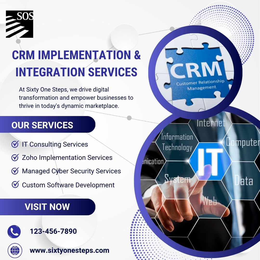 CRM Implementation & Integration Services – Sixty One Steps