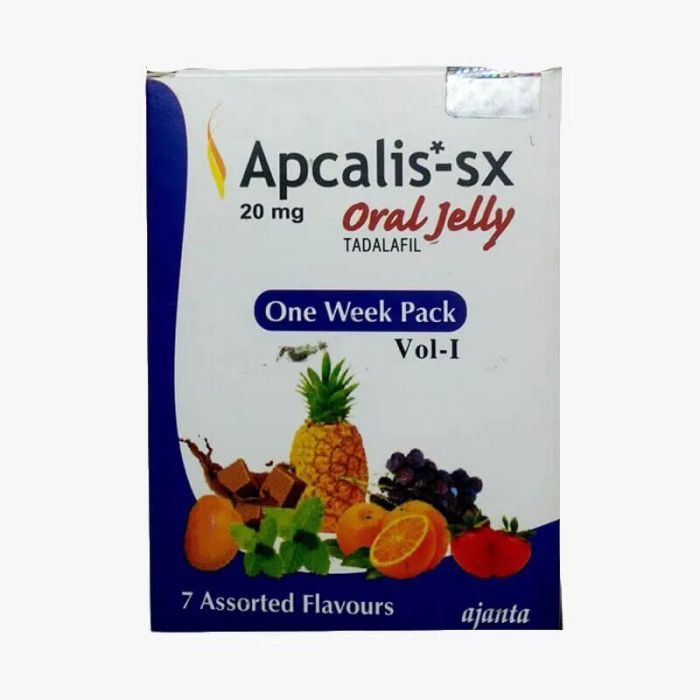 Buy Apcalis 20mg Oral Jelly Online | Tadadlafil 20mg