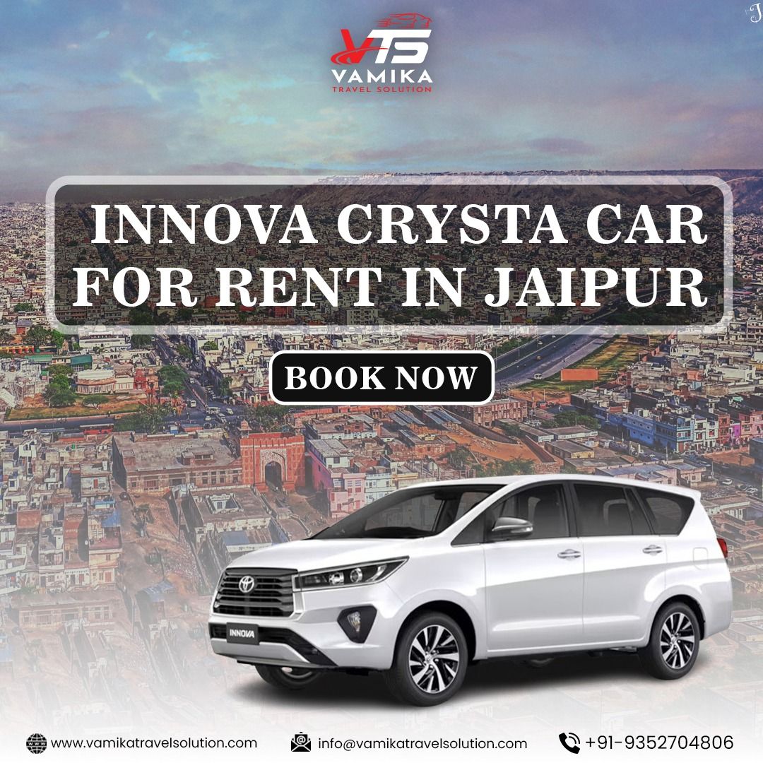 Innova Crysta Rental Jaipur