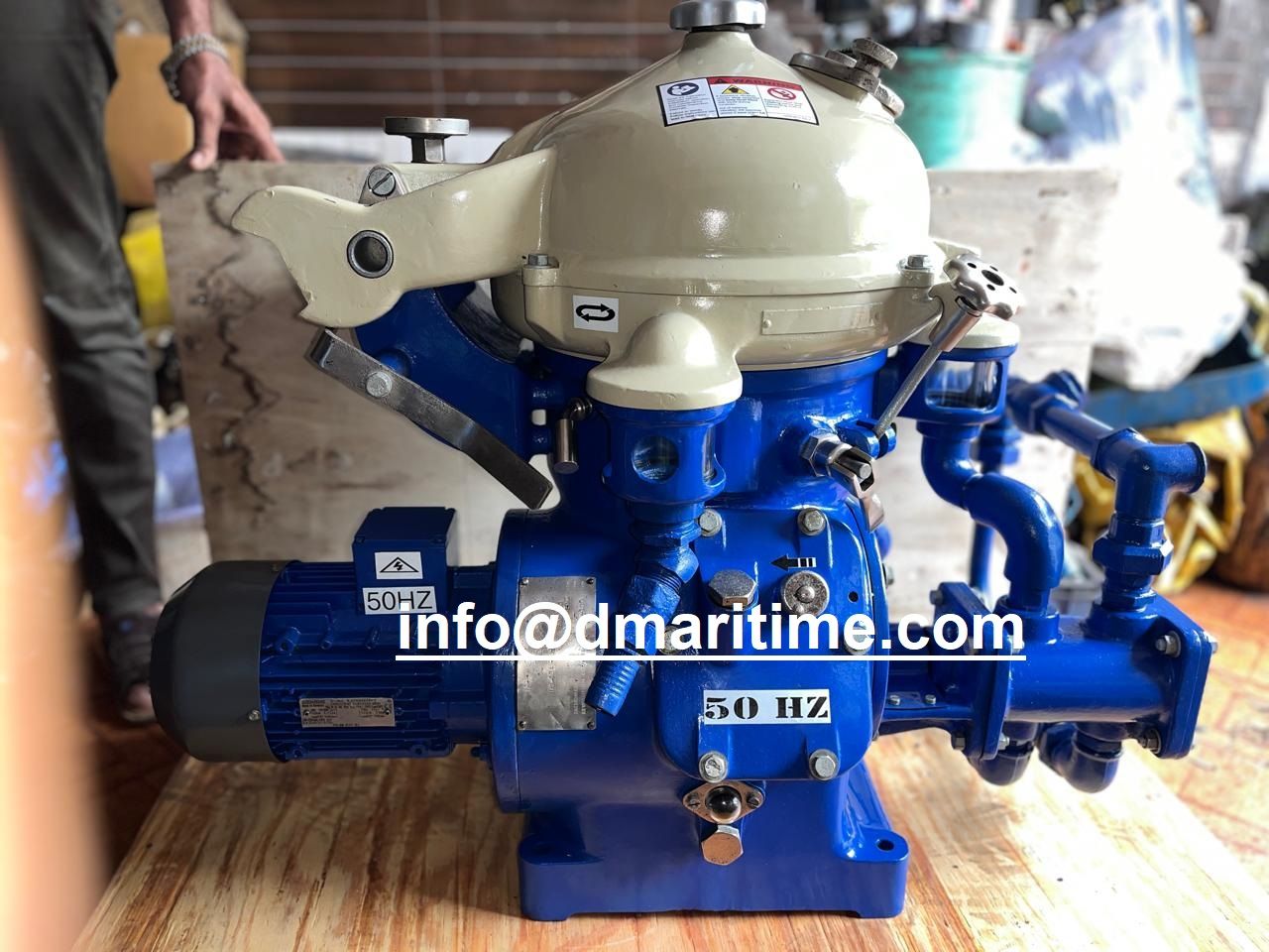 Alfa Laval MAB 204, MAB 205, MAB 206, MAB 207, MAB 209, Oil Purifier Separator Centrifuge,