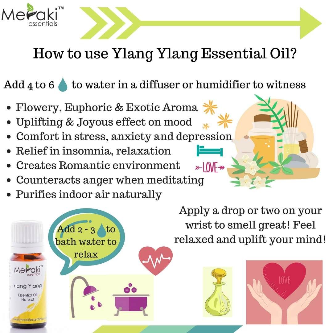 Buy Ylang Ylang Essential Oil - Meraki Essentials