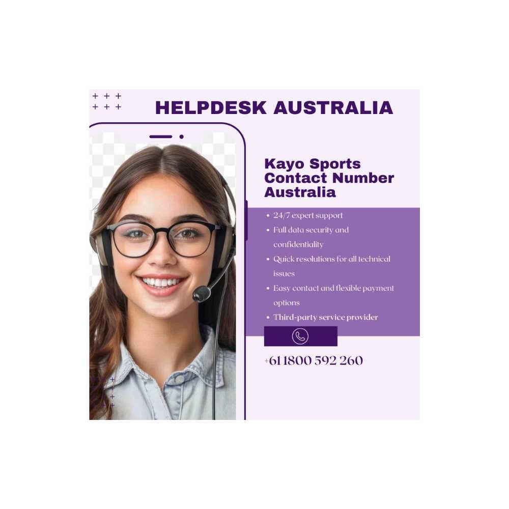Looking for Quick Support? Call Kayo Sports Contact Number Australia: +61 1800 592 260