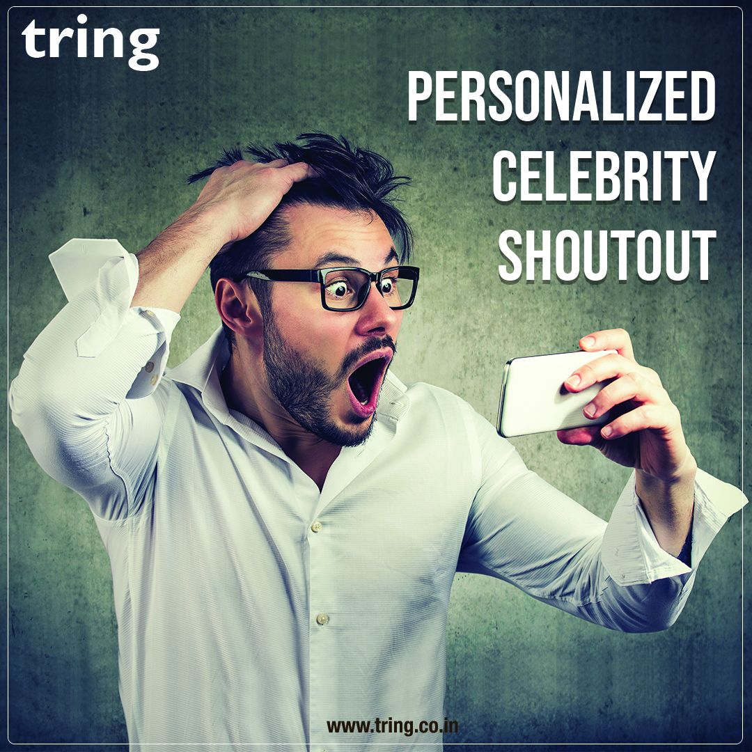 Personalized Celebrity Recorded video Through Tring