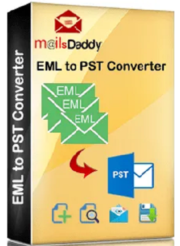 Migrate EML file to PST with MailsDaddy