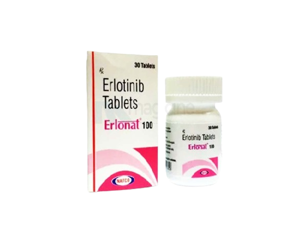 Treat multiple cancer with Erlonat 100mg Tablet