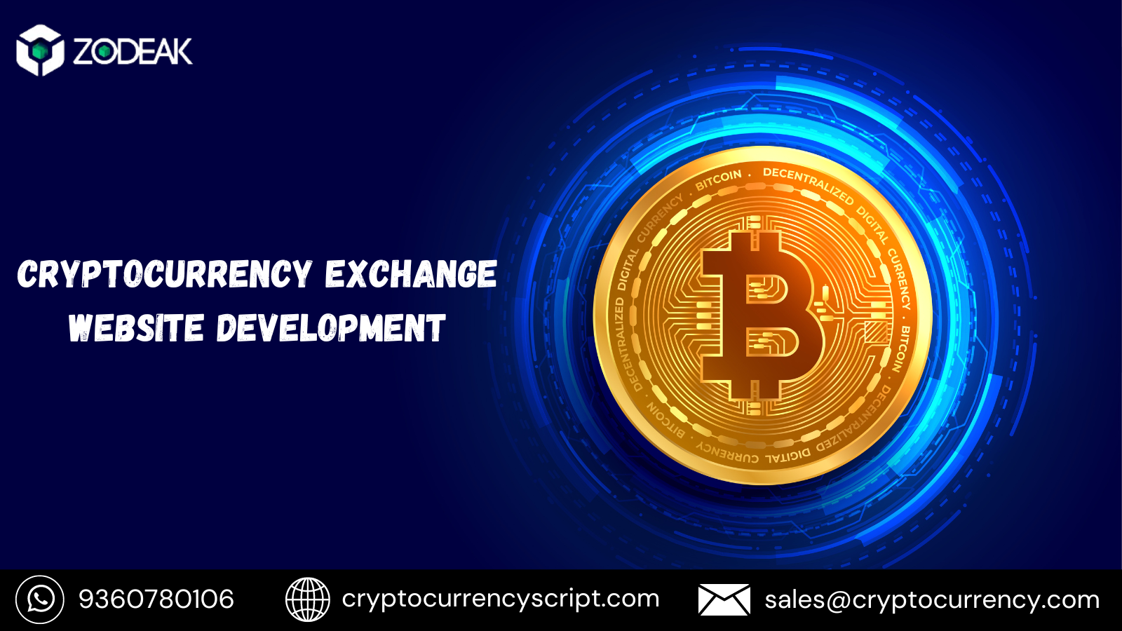 Cryptocurrency Exchange Website Development 