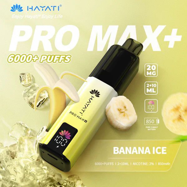 Hayati Pro Max Plus 6000 Puffs Prefilled Pod Kit