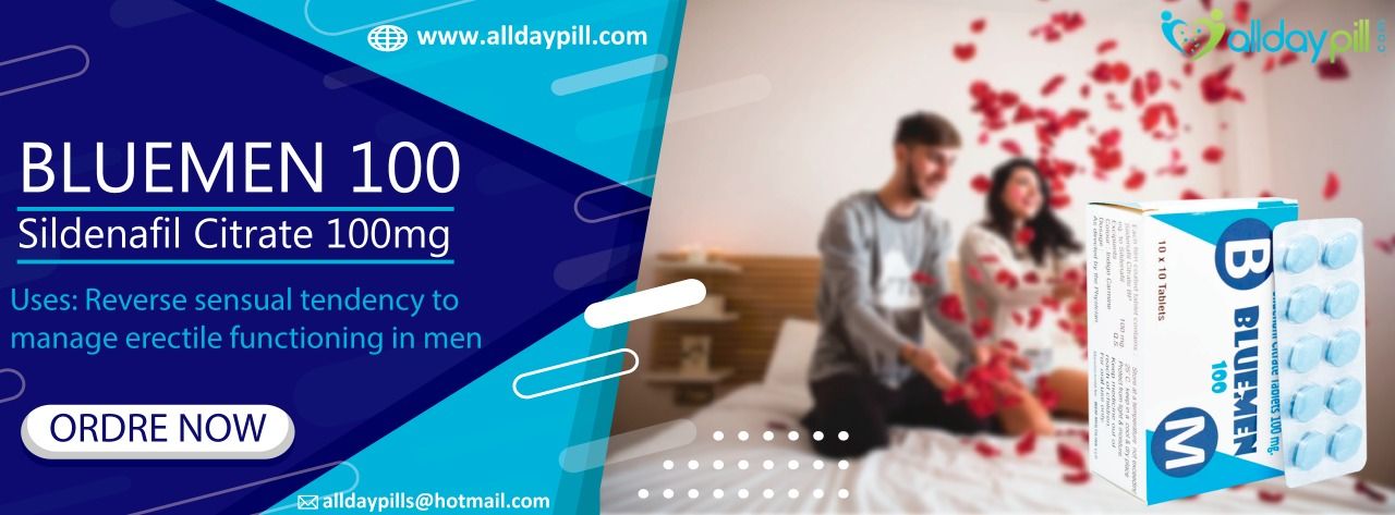 Sildenafil Citrate 100 mg l Bluemen 100mg