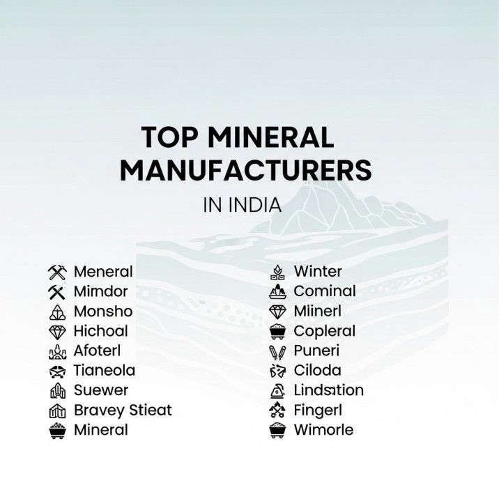 HTMC Group – Top Manufacturers of Minerals in India