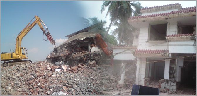 Building Demolition Contractors in Chennai - VRVR Constructionss