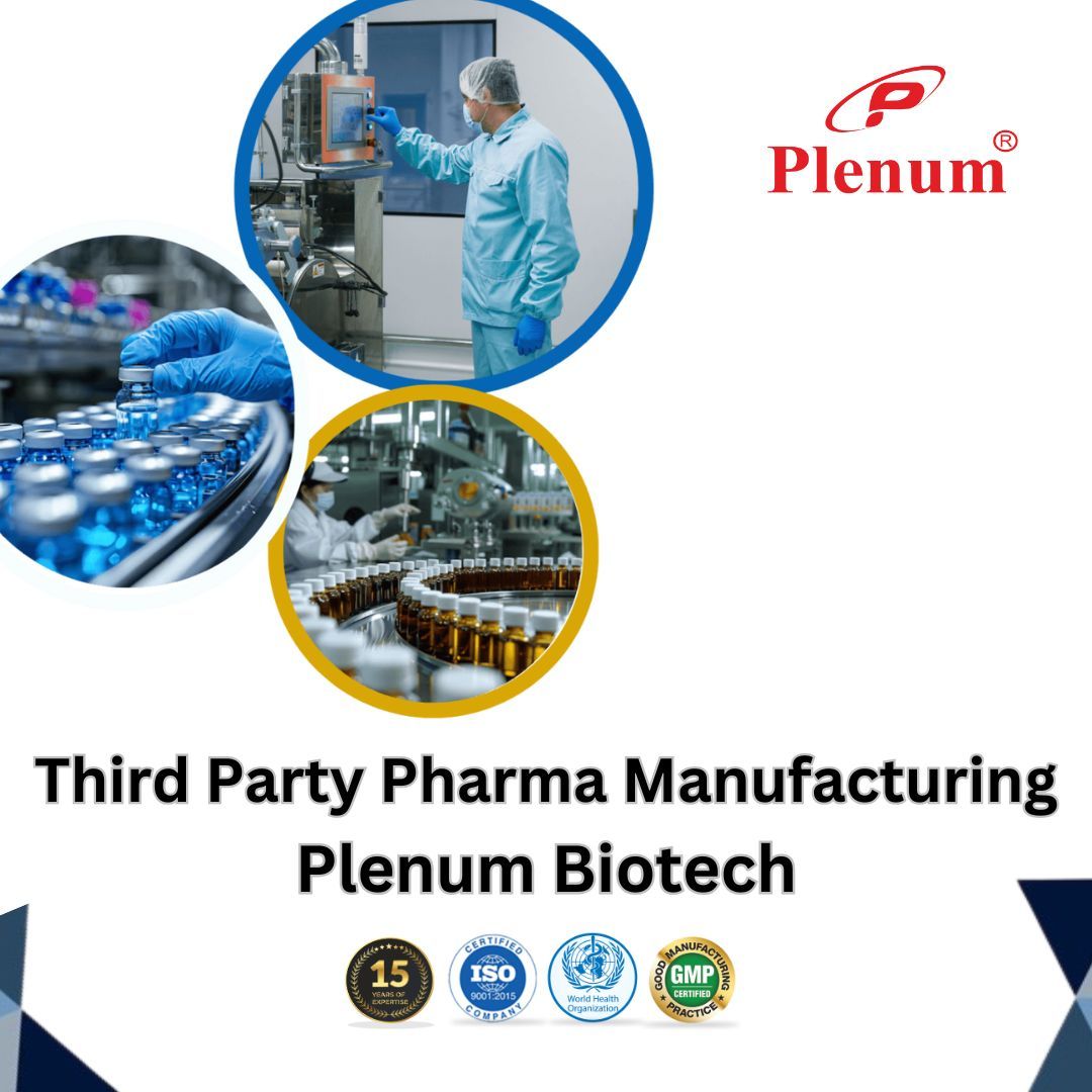 Third Party Pharma Manufacturing | Plenum Biotech