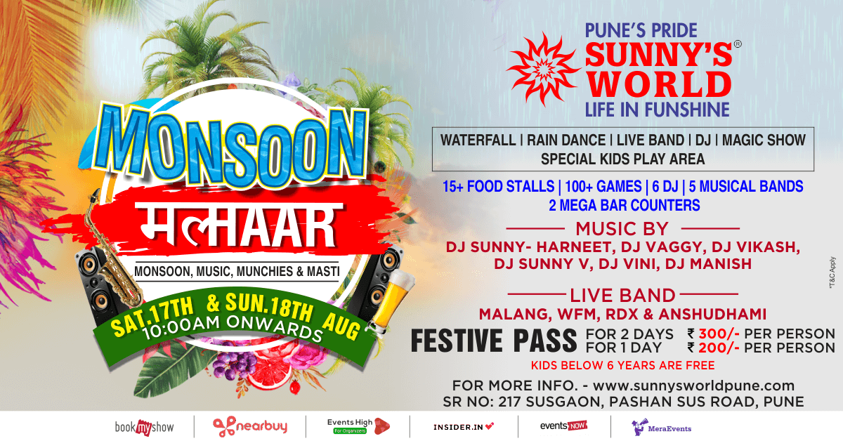 Come and Enjoy Sunny's World Upcoming Event 