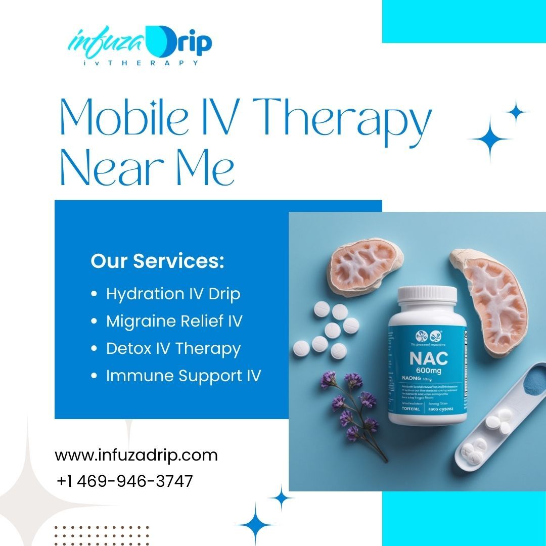 Mobile IV Therapy Near Me for Hydration and Wellness