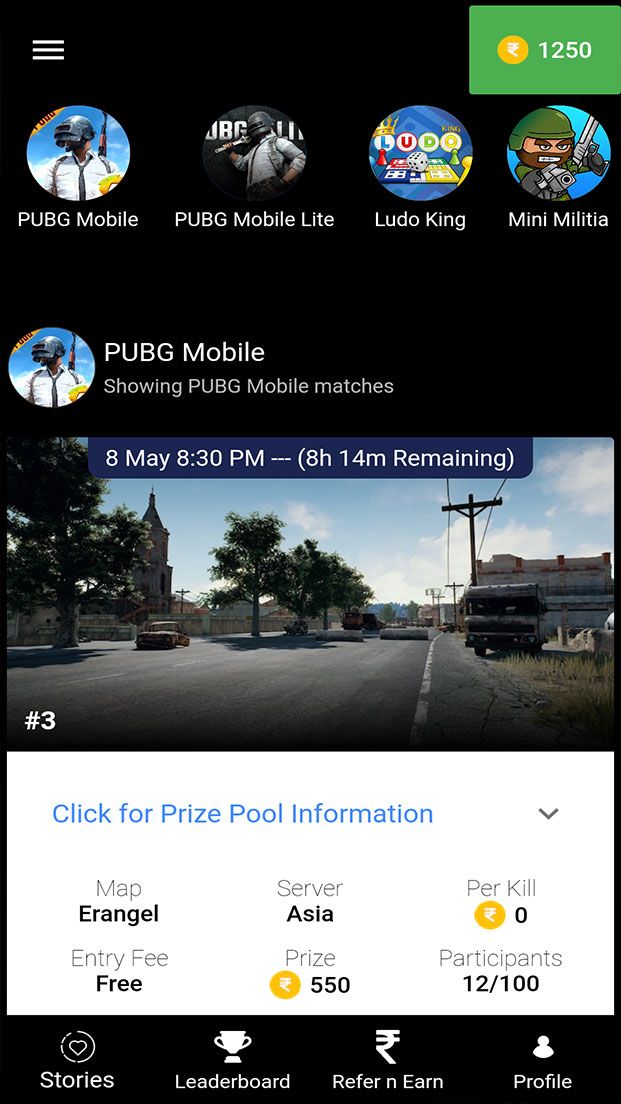 Play Ludo, pubg, free fire and earn money