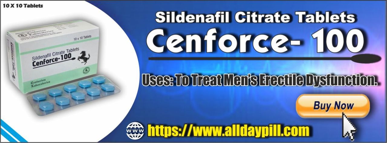 Sildenafil Citrate 100 mg pills l Cenforce 100mg