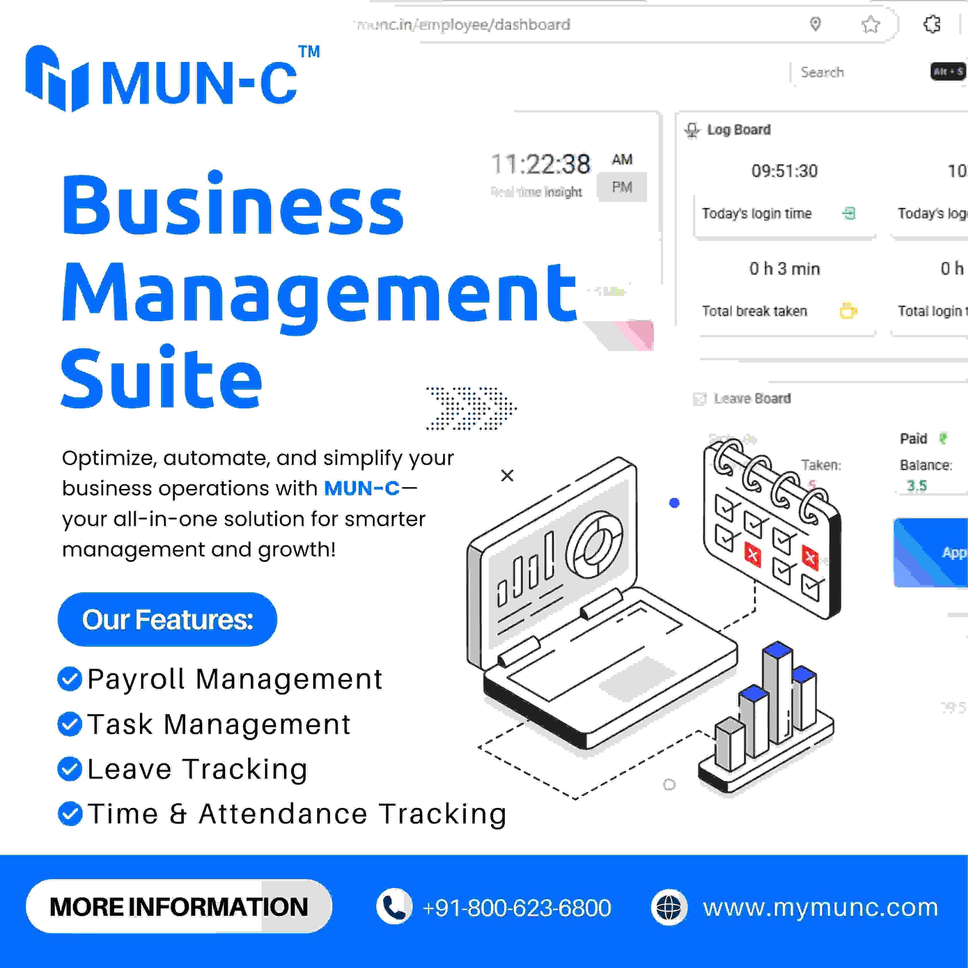 MUN-C (BMS) Business Management Suite: Simplifying Success for Your Business
