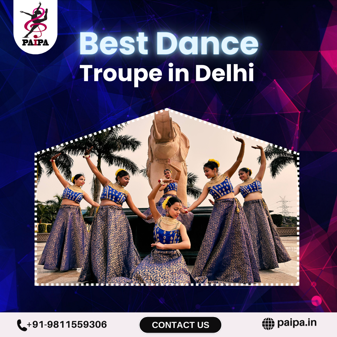 How can I book the best dance troupe in Delhi for an event?