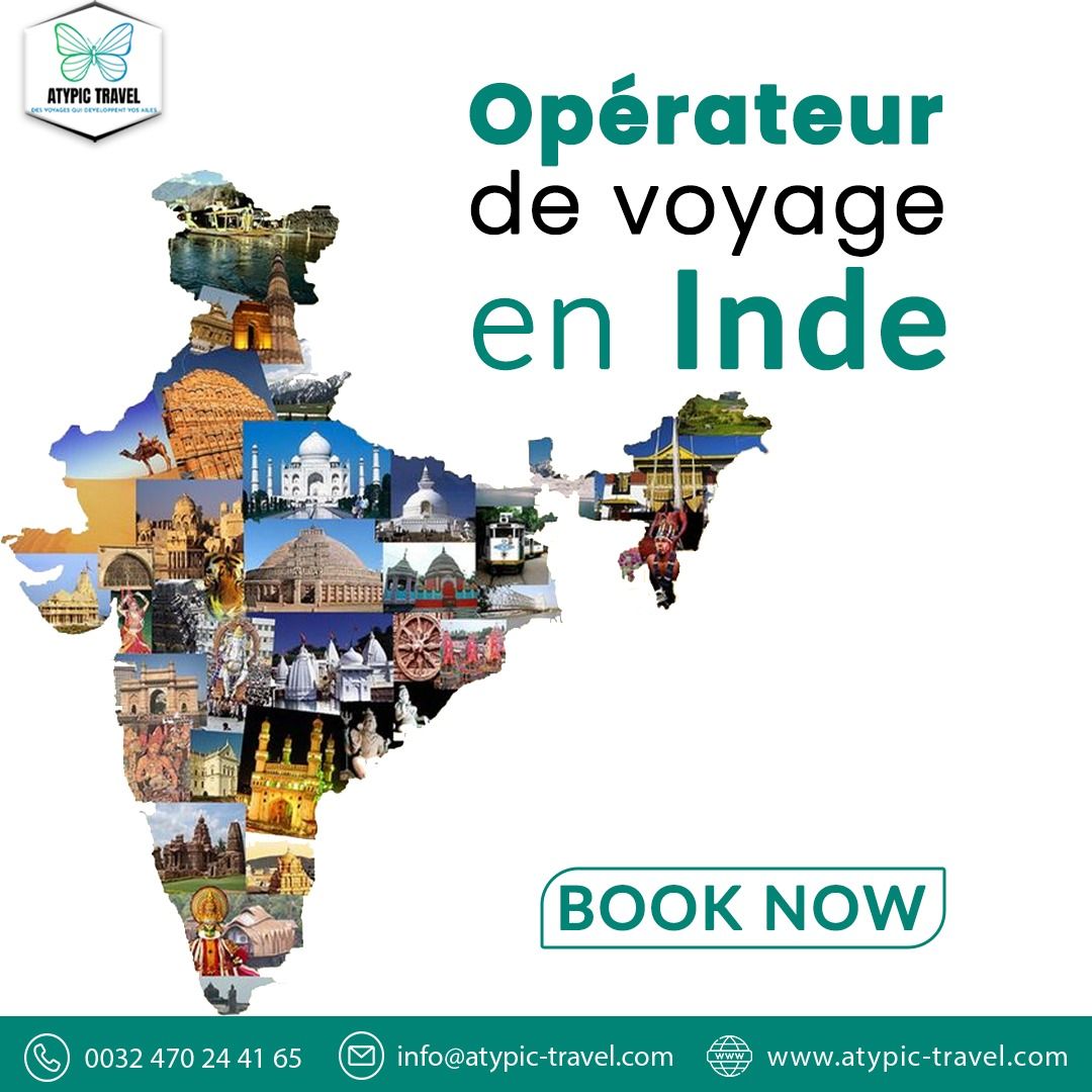 Opérateur de voyage en Inde