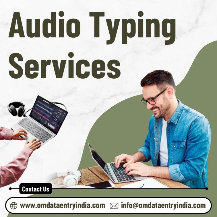 Outsource Audio Typing Services in India