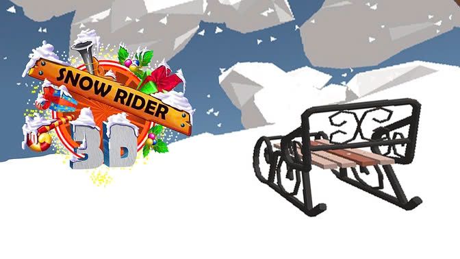 Snow Rider 3D: Game to help reduce stress and improve concentration