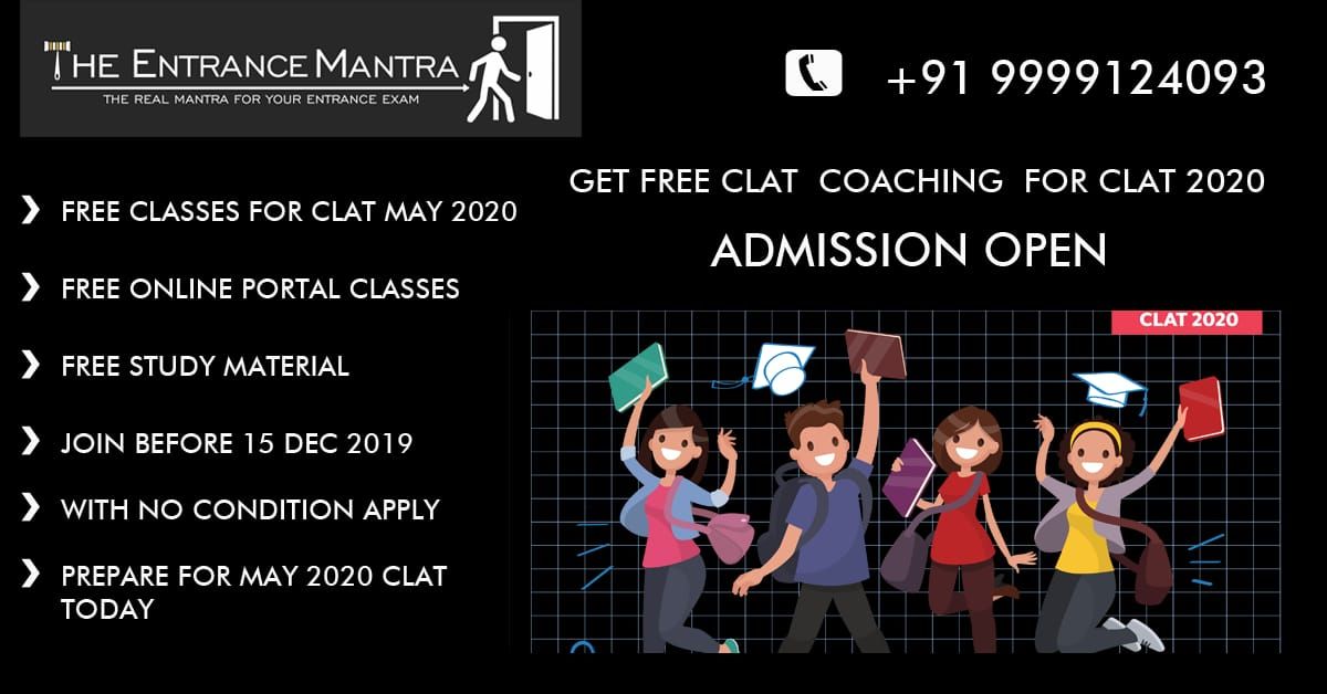 The Entrance Mantra CLAT Coaching Classes Near Me