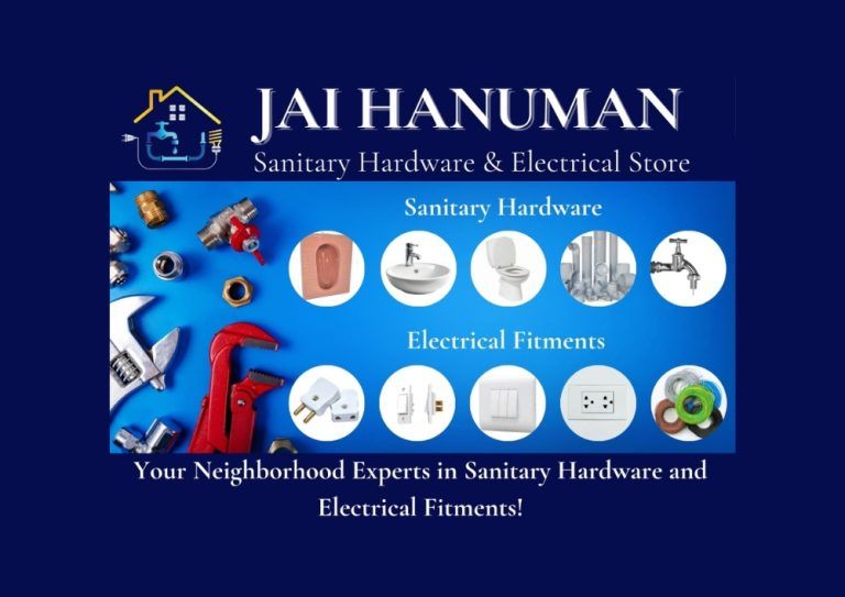 Jai Hanuman Sanitary Hardware Store and Electrical Shop in Vasundhara