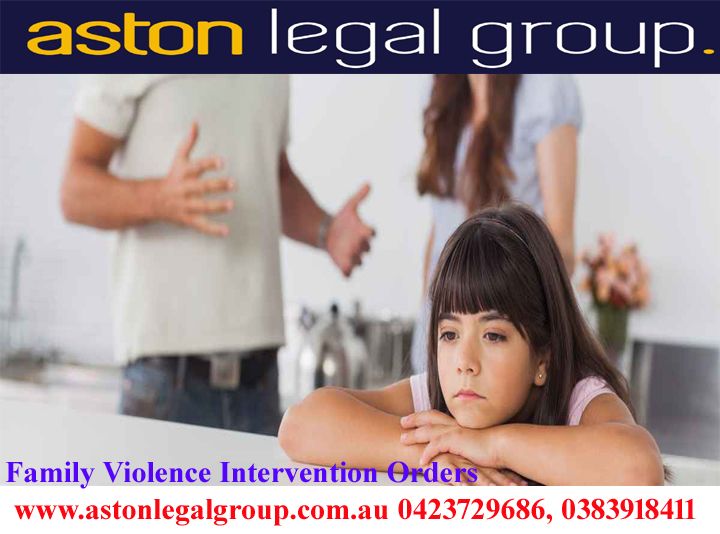 Apply Personal Safety Intervention Orders or Family Violence Intervention Orders