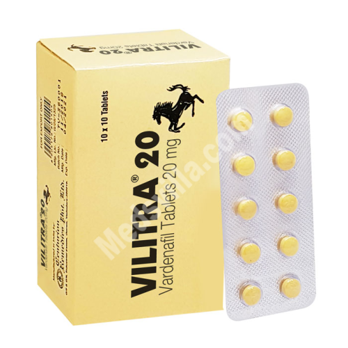 Online Vilitra 20 mg, FDA-Approved Pill