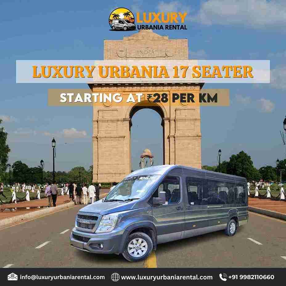 17 SEATER URBANIA Rental