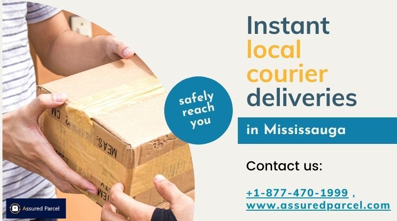 Get safe and rapid courier services in Mississauga