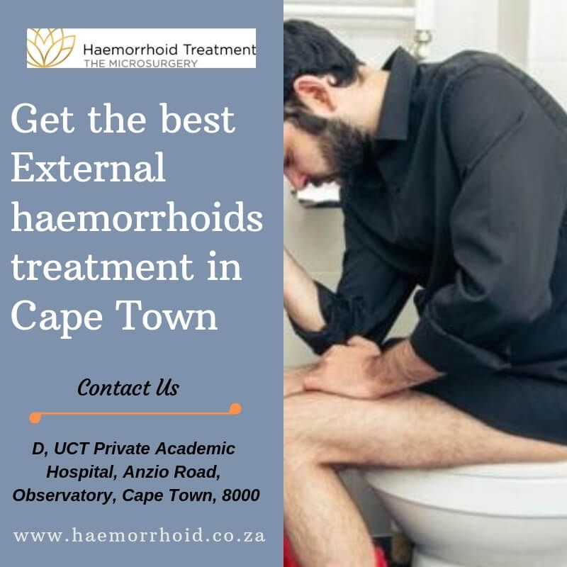 Get the best external haemorrhoids treatment Cape Town