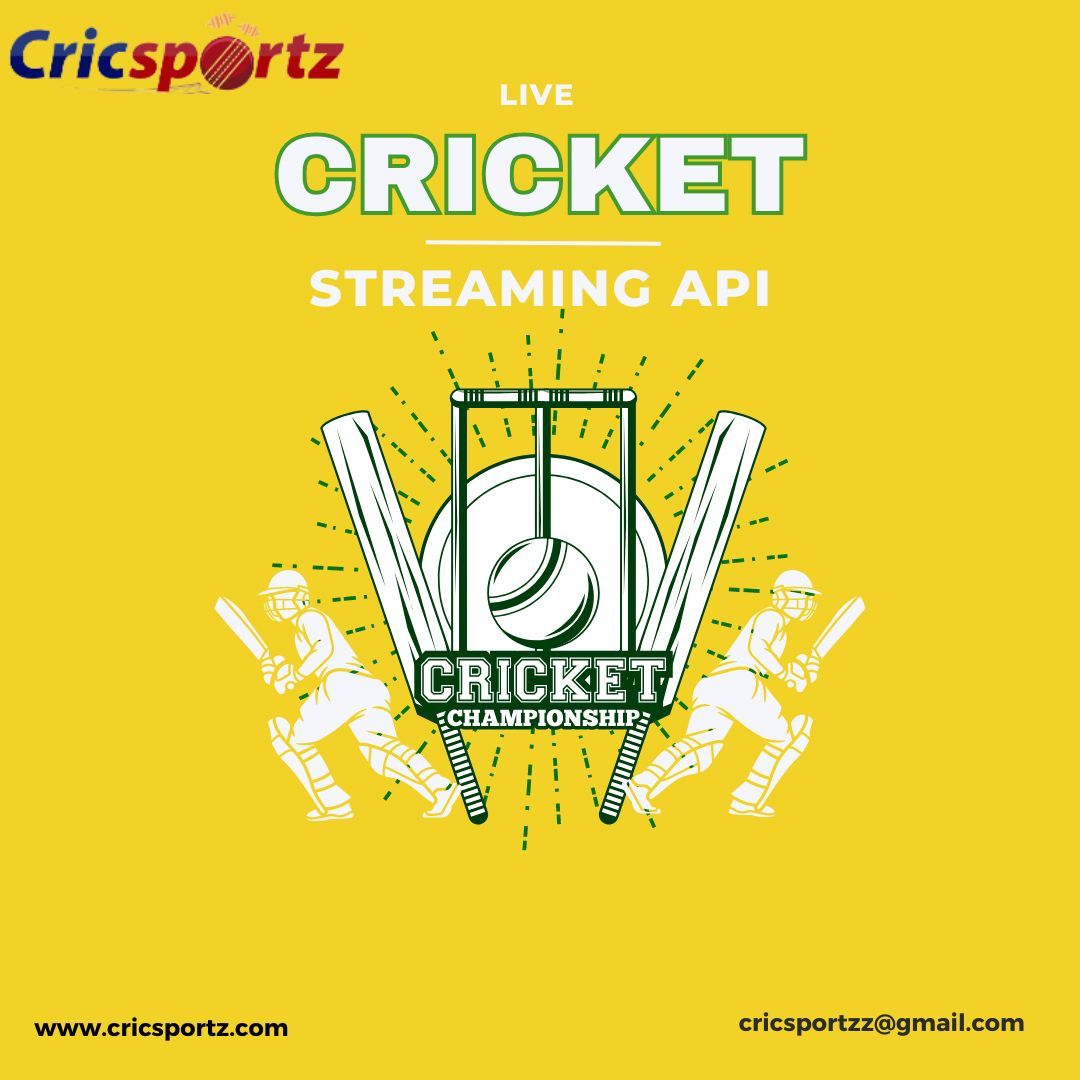 CricSportz: Reliable Live Cricket Streaming API for Sports Platforms