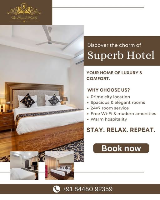 Book Luxury Rooms in Hyderabad | Superb Hotels