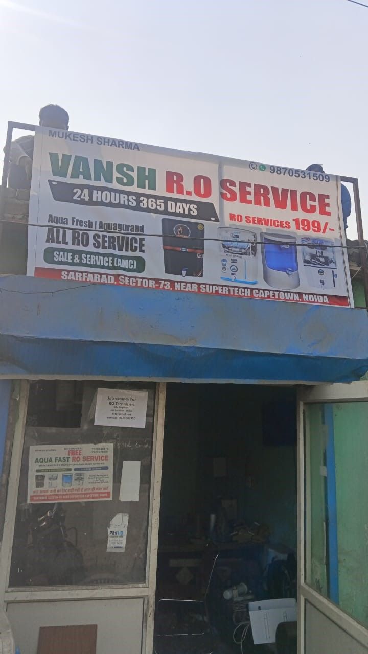 Vansh Ro Service