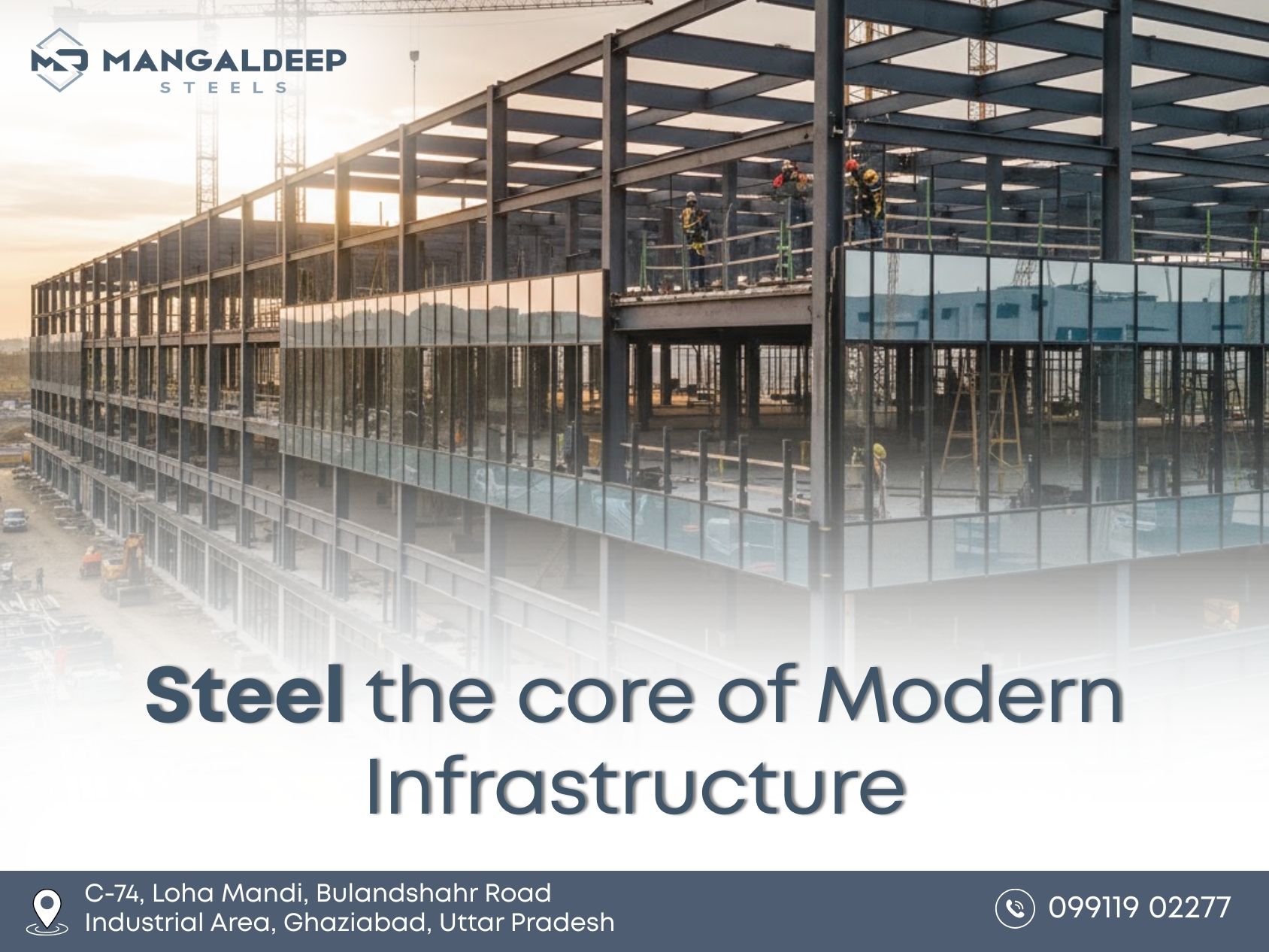 Mangaldeep Steels – Trusted Steel Supplier in Ghaziabad