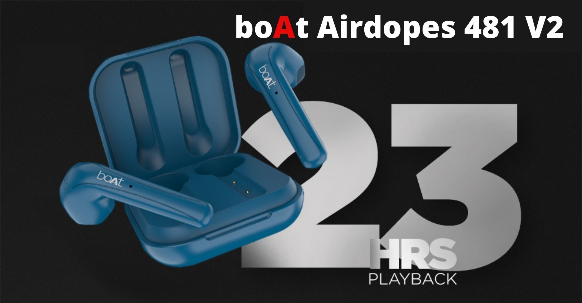 boAt Airdopes 481 V2 True Wireless Earbuds