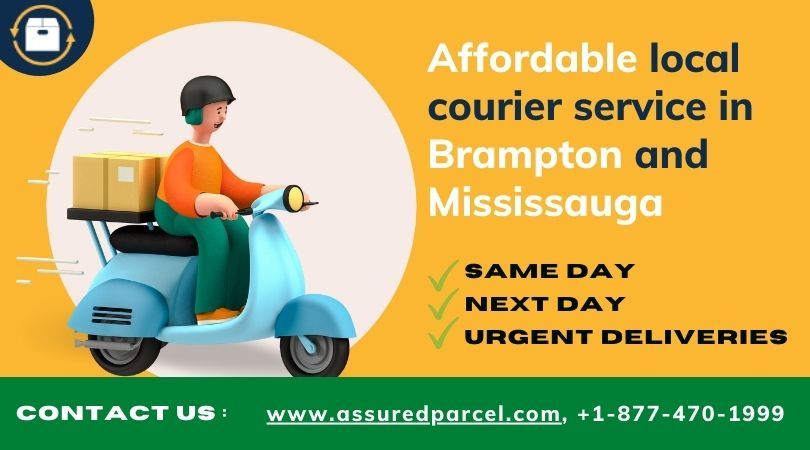 Looking for the best courier services in Brampton and Mississauga?