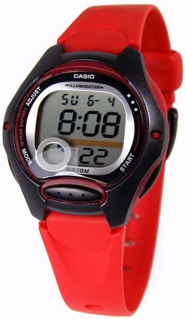 Casio Women's Digital Quartz Multifunction Watch with Plastic Strap LW-200-4AVDF