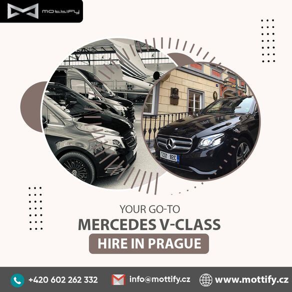 Your Go-To Mercedes V-Class Hire in Prague